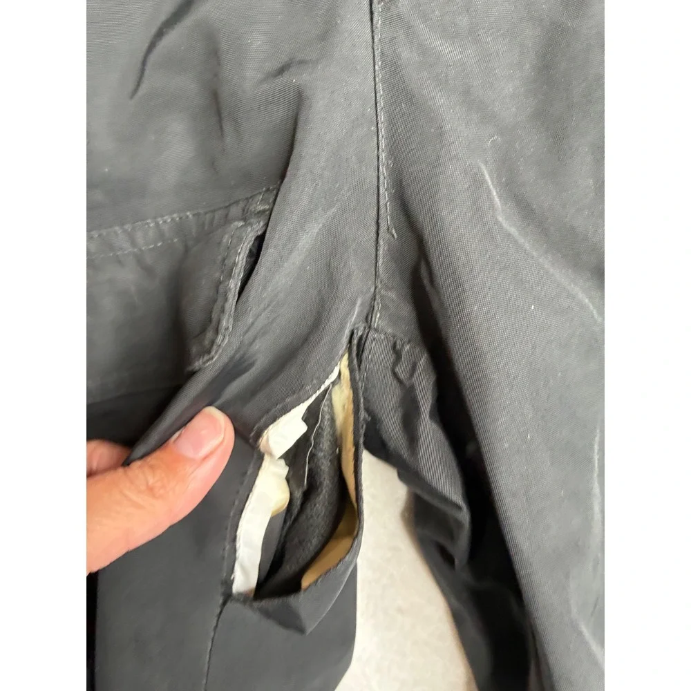 The North Face Mens Black Insulated Snow Ski Pants‎ Cargo Pocket 28x27